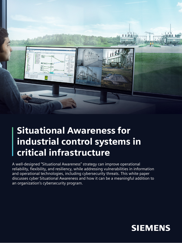 Situational Awareness for Critical Infrastructure