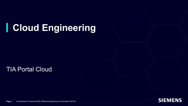 Cloud Engineering