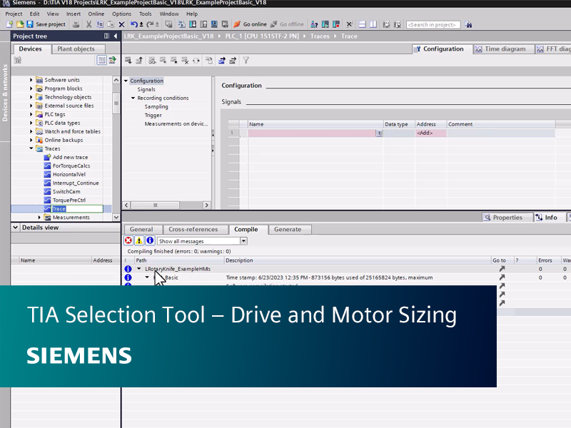 TIAさん専用ページ TIA Selection Tool – Drive and Motor Sizing